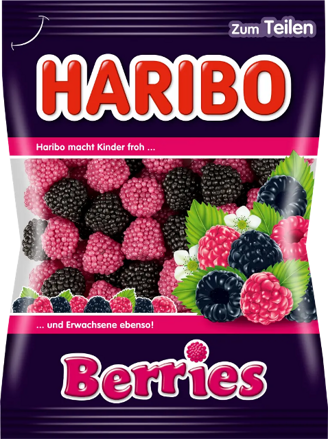HARIBO BERRIES 175g želé bonbóny