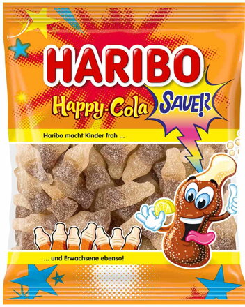 HARIBO HAPPY COLA SOUR 175g želé bonbóny