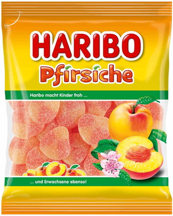 HARIBO PFIRSICHE 175g želé bonbóny