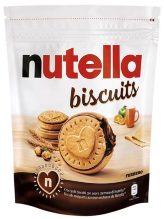 NUTELLA BISCUITTS 193g lískooříškový snack 