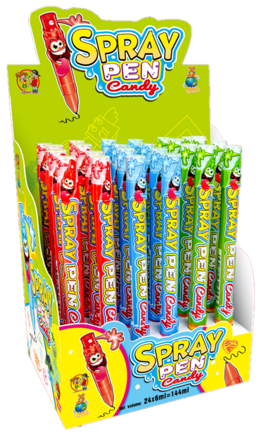 SPRAY PEN 6ml ovocný sprej s perem (Balení:24ks 1ks od 10Kč)