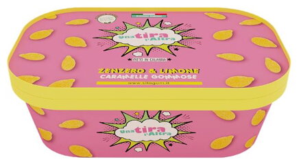 SILAGUM BOX CITRON/ZÁZVOR 450g želé bonbóny