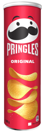 PRINGLES ORIGINAL 165g slané chipsy PRINGLES ORIGINAL 165g slané chipsy