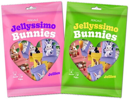 JELLYSSIMO BUNNIES 150g želé bonbóny