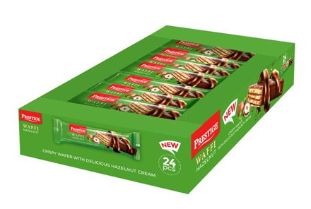 WAFFI HAZELNUT 23g lískooříškové oplatky (Balení: 24ks 1ks od 4,40Kč)