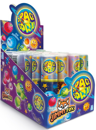 SPACE SPRAY 25g ovocný sprej (Balení:24ks 1ks od 5,20Kč)