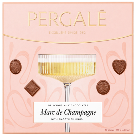 PERGALE MARC DE CHAMPAGNE 115g likérový dezert