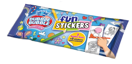 FUN STICKERS 8g žvýkačka s nálepkami
