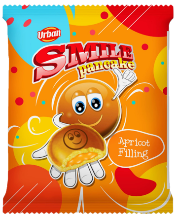 SMILE 50g meruňkové palačinky SMILE 50g meruňkové palačinky