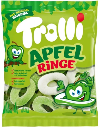 TROLLI APFEL RING 200g želé bonbóny  (exp.23/01/26)