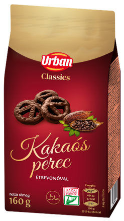 URBAN PRACLÍKY 160g v čokoládové polevě