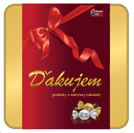 DĚKUJI 200g dezert mix (plech)