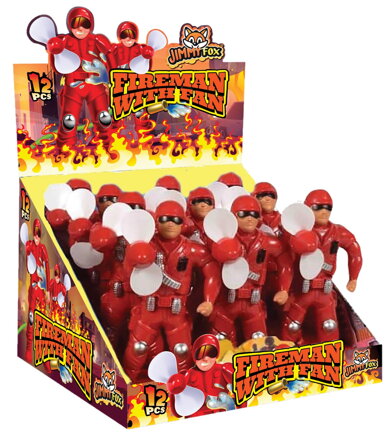 FIRE MAN 10g hračka s bonbony (Balení:12ks 1ks=29,50Kč)