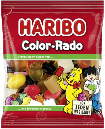 HARIBO COLOR-RADO 175g pelendrekové bonbóny