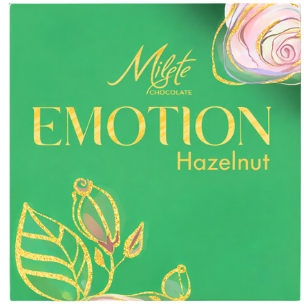 EMOTION GREEN 125g lískovo-oříškový dezert