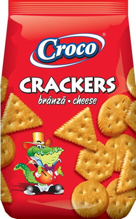 CROCO CRACKERS 100g sýrové krekry