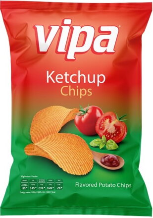 VIPA KETCHUP 75g kečupové chipsy