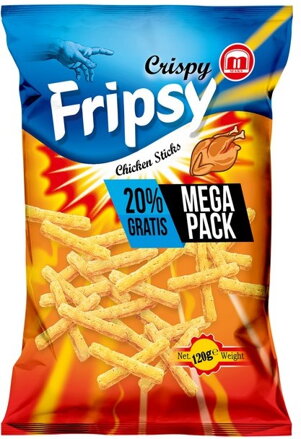 FRIPSY KUŘE 120g slané tyčinky