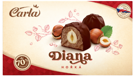 DIANA OŘÍŠEK 133g tmavý dezert