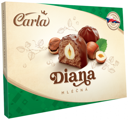 DIANA OŘÍŠEK 133g mléčný dezert