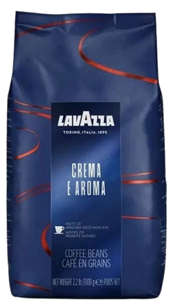 LAVAZZA E AROMA CREMA 1kg zrnková káva