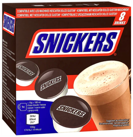 SNICKERS 120g kapsle (DG)