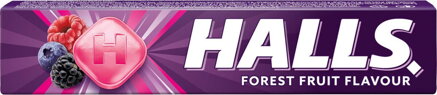 HALLS FOREST FRUIT 33.5g bonbóny
