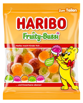HARIBO FRUTTY BUSSY 175g želé bonbóny 