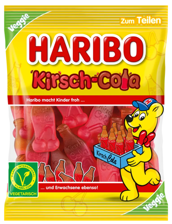 HARIBO KIRSCH COLA 175g želé bonbóny 