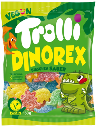 TROLLI DINOREX 150g želé bonbóny