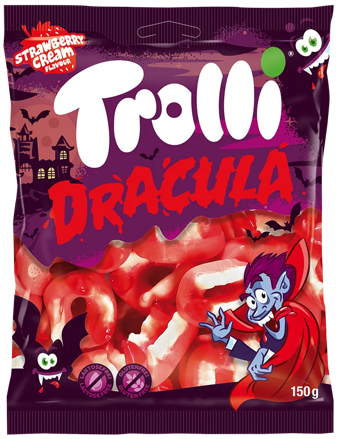 TROLLI DRÁKULA 150g želé bonbóny