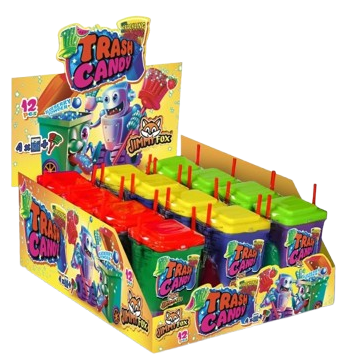 TRASH CANDY 24g lízátko s práškem (Balení:12ks 1ks od 18,60Kč)