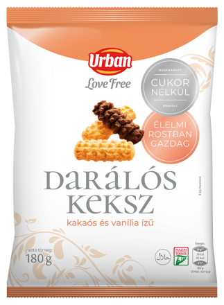 LOVE FREE DERALOS 180g sušenky bez cukru