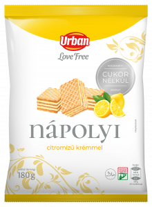 LOVE FREE CITRÓN 180g oplatky bez cukru