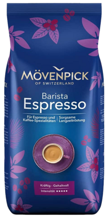 MÖVENPICK ESPRESSO 1kg zrnková káva