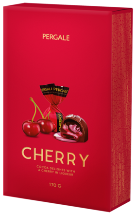 PERGALE CHERRY 170g višne v čokoláde