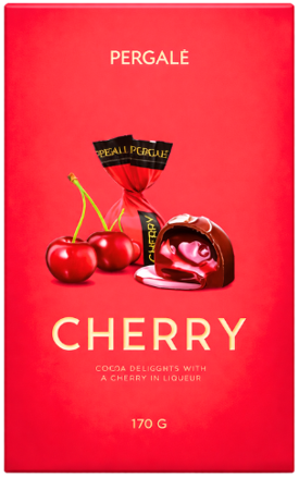 PERGALE CHERRY 170g višne v čokoláde