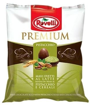 ROVELLI PREMIUM 100g pistáciové vajíčka