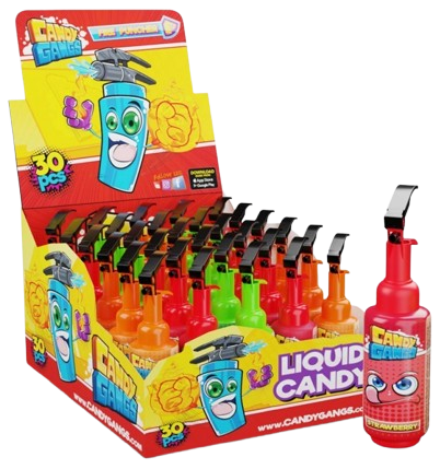 CANDY GANGS FIRE PUNCHER 25ml ovocný spray (Balení:30ks 1ks=5,90Kč)