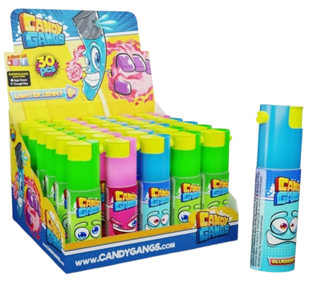 CANDY GANGS LIGHTER LENNY 20ml tekutá cukrovinka (Balení:12ks 30ks=4,90Kč)