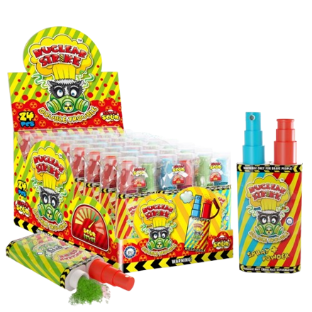 NUCLEAR STRIKE DOUBLE TROUBLE 20g spray s prňaškem (Balení:24ks 1ks=18,90Kč)