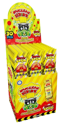 NUCLEAR STRIKE MARSHMALLOW 10g cukrovinka (Balení:36ks 30ks=3,50Kč)