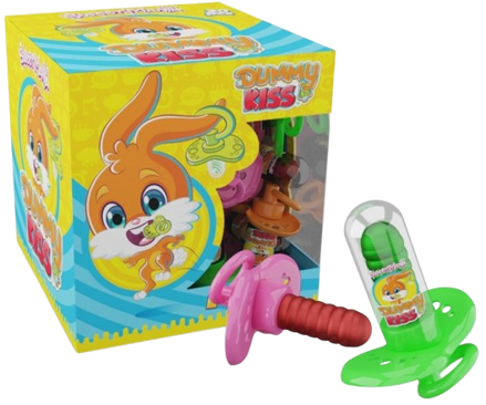 BUNNY KISS 4,5g lízako s hračkou (Balení:20ks 1ks=6Kč)