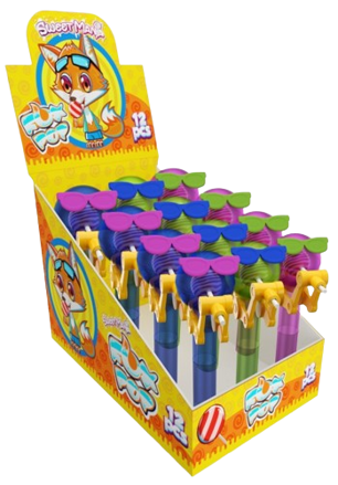 FOX POP 10g lízátko s hračkou (Balení:12ks 1ks=33Kč)