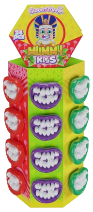MUMMY KISS 4,5g lízatko s hračkou (Balenie:24ks 1ks=13Kč)