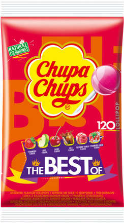 CHUPA CHUPS MIX 12g lízátka (Balenie: 120ks 1ks od 3,60Kč)