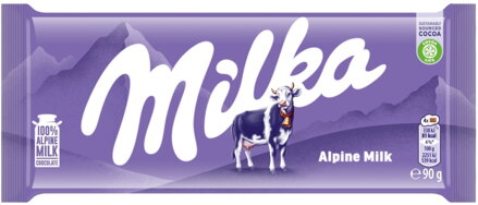 MILKA ALPEN MILK 90g mléčná čokoláda