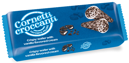 CORNETTI COOKIES & CREAM 100g cookies kornoutky