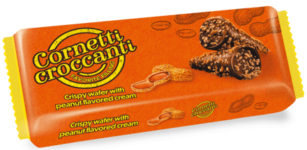 CORNETTI PENAUT 100g arašídové kornoutky