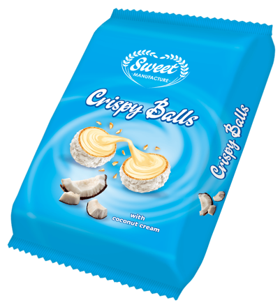 CRISPY BALLS COCONUT 200g kokosové kuličky
